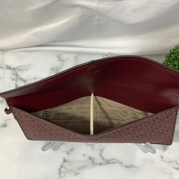 NWT Michael Kors 3 in 1 Maisie Large Top Zip Tote Crossbody Pouch Wristlet - Picture 10 of 12